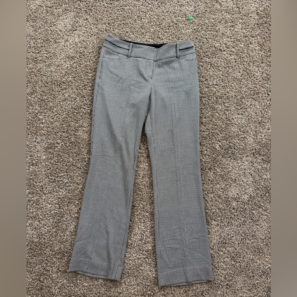 The Limited Houndsouth Patterned Straight Leg Dress Pants